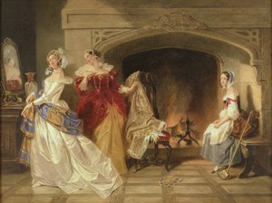 سندريلا (مرحاض ولون جسم على ورق) بواسطة فاني كوربو